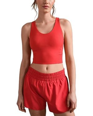 Rhone Revive Scoop Longline Bra - Red