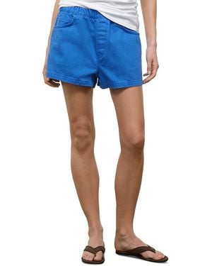 STAUD Noah Shorts - Blue