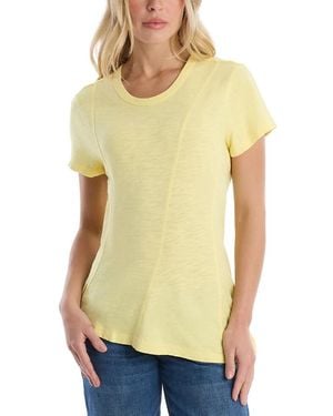 Wilt Round Neck Tee - Yellow