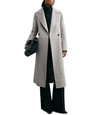 Reiss Lucia Blindseam Coat - Black