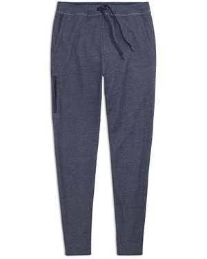 Mack Weldon Ace Drawstring Sweatpants - Blue