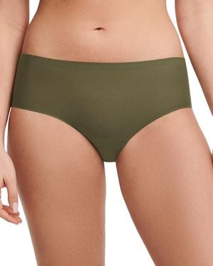Chantelle Soft Stretch One-Size Seamless Hipster - Green