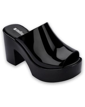 Melissa Mule Hype Heels - Black