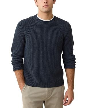 Marine Layer Inverness Crewneck Sweater - Blue
