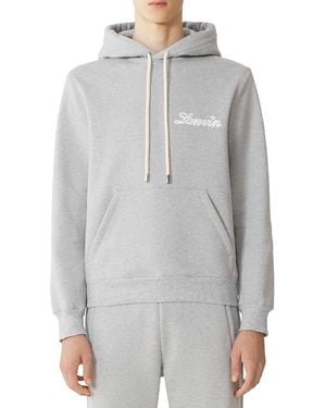 Lanvin Ribbon Hoodie - Gray
