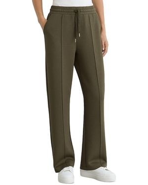 Reiss Jemma Seam Front Jogger Pants - Green