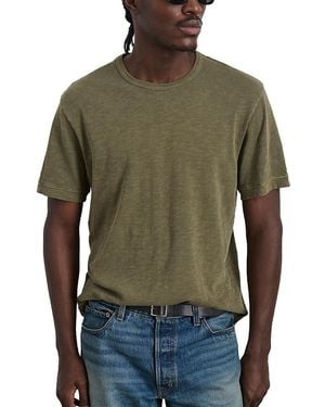 Alex Mill Standard Cotton Slub Tee - Green