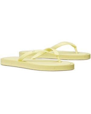 Tory Burch Kira Padded Flip Flop Sandals - Yellow
