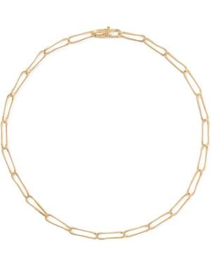 Marco Bicego 18K Marrakech Onde Twisted Coil Large Link Chain Collar Necklace, 18 - Natural