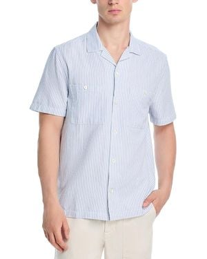 Madewell Camp Collar Short Sleeve Shirt - White