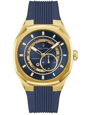 Bulova Marc Anthony Automatic Watch, 40.5Mm - Blue