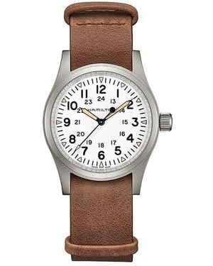 Hamilton Khaki Field Mechanical Watch, 38Mm - White