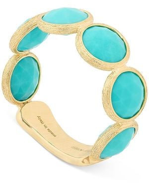 Marco Bicego 18K Jaipur Color Gemstone Bezel Band - Blue