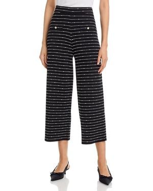 MILLY Lettie Knit Pants - Black