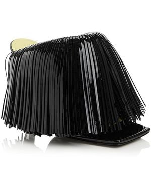 Givenchy Boudoir Fringed Sandals - Black