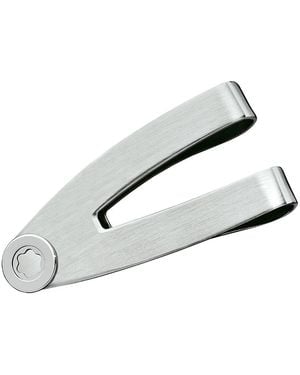Montblanc V-Shaped Brushed Matte Money Clip - Multicolor