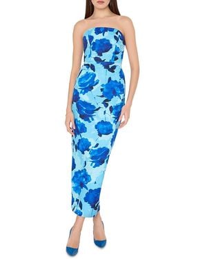MILLY Orion Column Dress - Blue