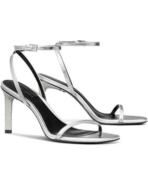 Tory Burch Pave High Heel Sandals - White