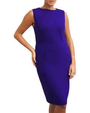 Hobbs Katia Sheath Dress - Purple