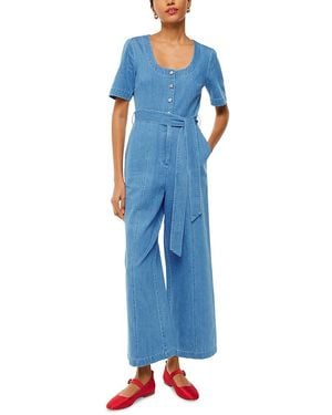 Whistles Freyja Jumpsuit - Blue