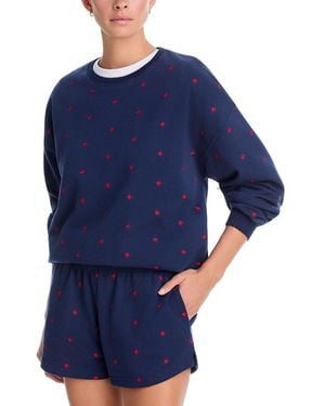 Beach Riot Devyn Oversized Star Sweatshirt - Blue