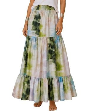Calypso St. Barth Lourdes Skirt - Green