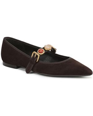 Veronica Beard Selene Charm Flats - Black