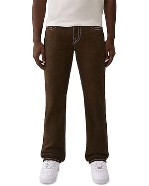 TRUE RELIGION Ricky Straight Fit Jeans - Black