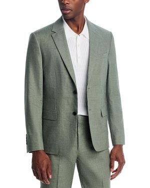 Theory Chambers Linen & Wool Slim Fit Suit Jacket - Green