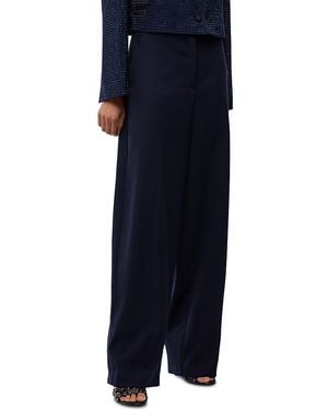 Pinko Balbino Wide Leg Pants - Blue