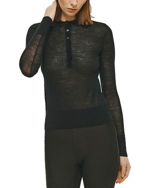 Elodie the Label Henni Polo Sweater - Black