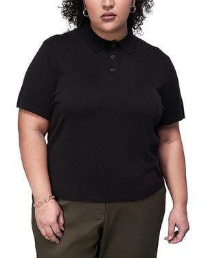 WILDFANG Plus The Everyday Sweater Polo - Black