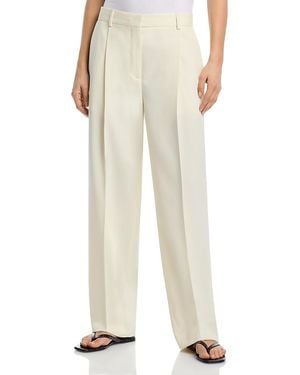 TOTEME Pleat Pants - White