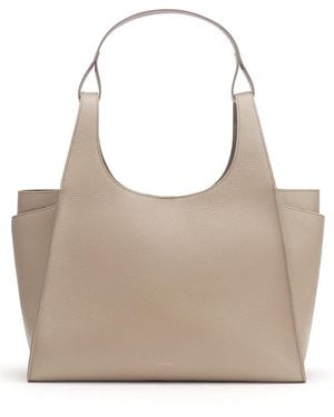 Cuyana Double Loop Satchel - Gray