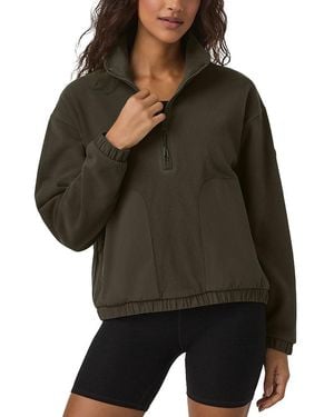 Vuori Aspen Half Zip Sweatshirt - Black