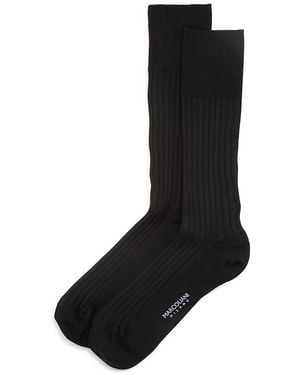 Marcoliani Ribbed Socks - Black