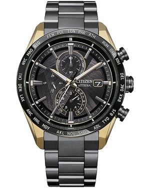 Citizen Limited Edition Attesa Super Titanium Bracelet Watch, 42Mm - Gray