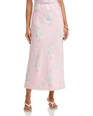 LoveShackFancy Kalo Skirt - Pink