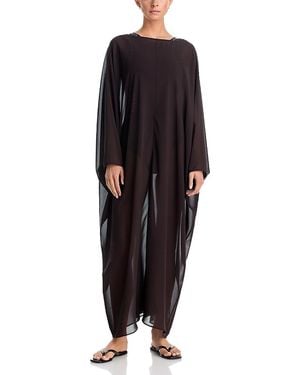 STAUD Nour Maxi Dress Swim Cover-Up - Black