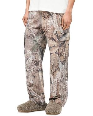 Represent Real Tree Straight Fit Cargo Pants - Natural
