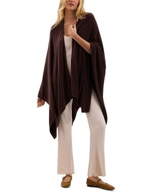 Barefoot Dreams Cozychic Lite Weekend Wrap - Brown