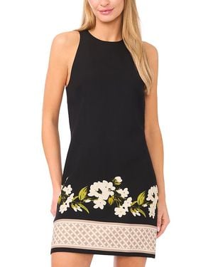 Ted Baker Kit Placed Floral Shift Dress - Black