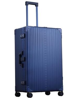 ALEON Aluminum Macro Wheeled Trunk - Blue