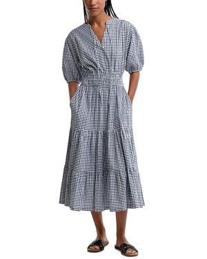 Barbour Ashwell Midi Dress - Blue