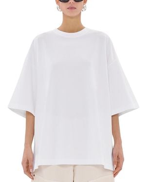 Haikure Gabrielle Open Back Tee - White
