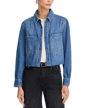Aqua Denim Jacket - Blue