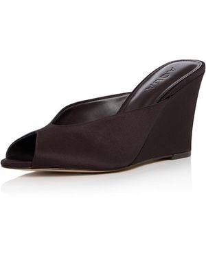 Aqua Astra Wedge Pumps - Brown