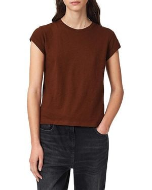 AllSaints Anna Cotton Tee - Brown