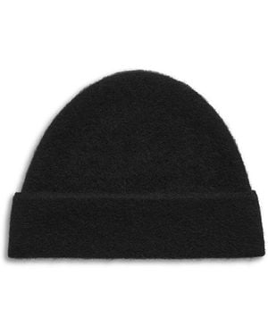 TOTEME Brushed Cashmere Beanie - Black