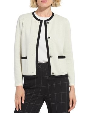 Lyssé Amal Sweater Jacket - White